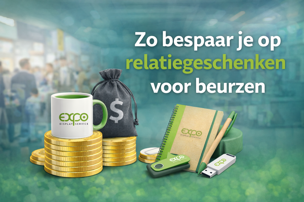 Zo bespaar je op relatiegeschenken voor beurzen