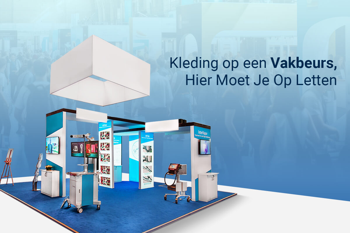 Kleding op een vakbeurs, hier moet je op letten