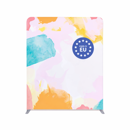 Expo Stretchwall Recht 200 X 250 with fabric