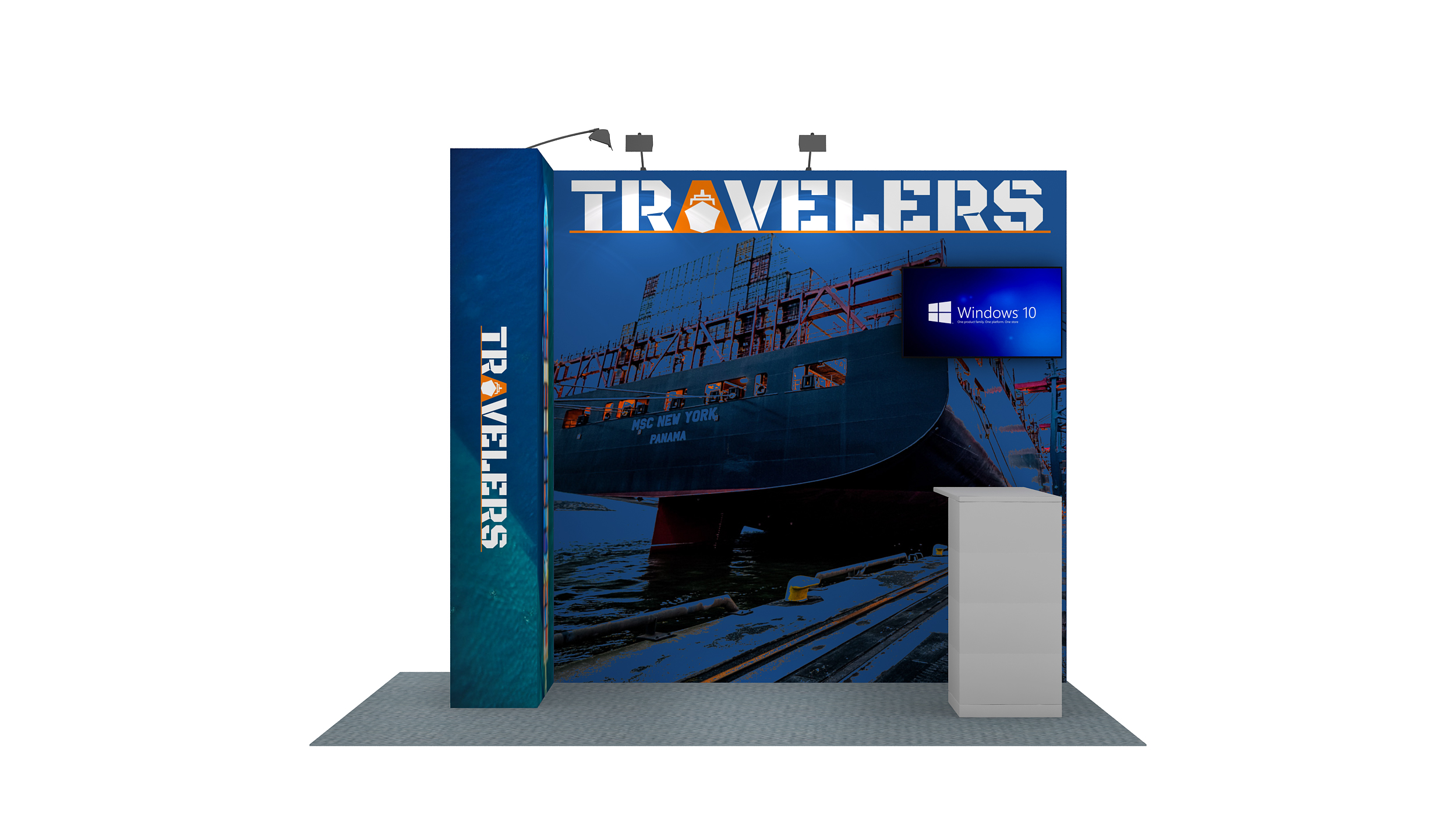 Expo Fabric Pro Beursstands 3×2 Render 01