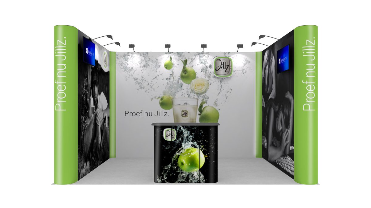 4x3M Expo Prestige Mobiele Beursstand 13