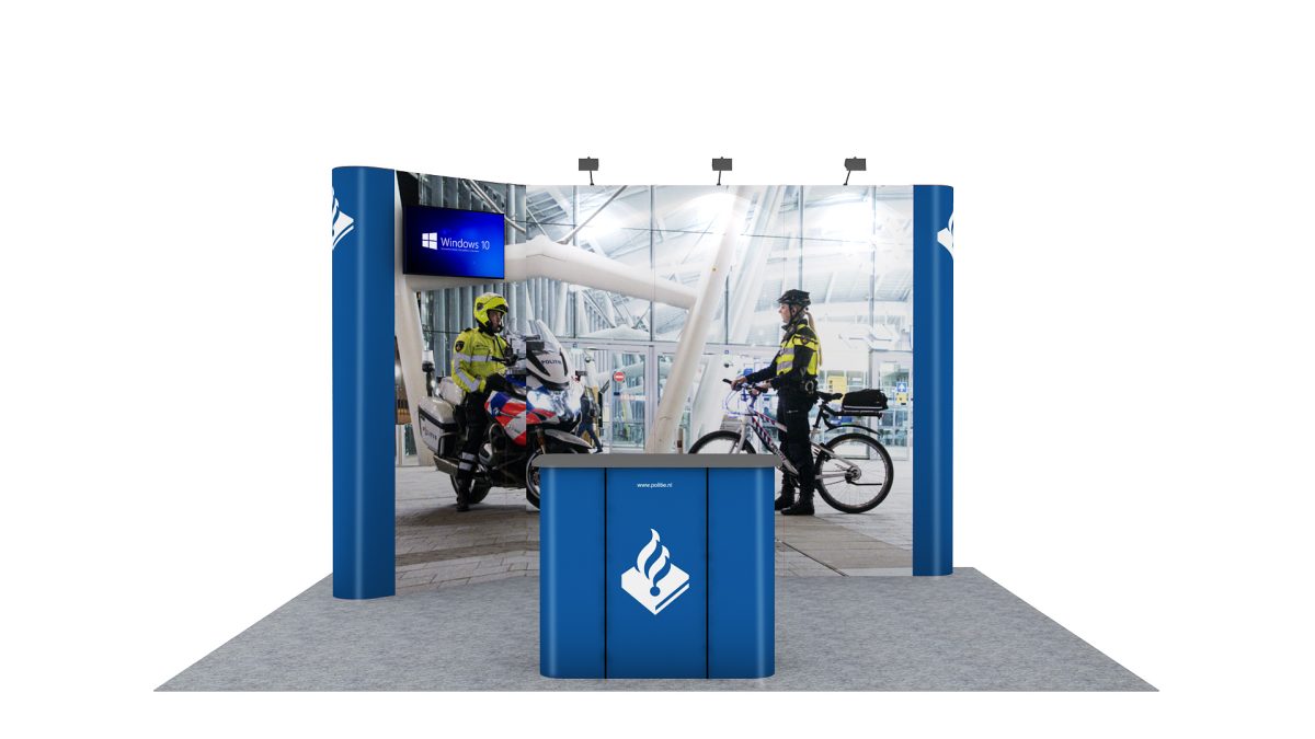 4x3M Expo Prestige Mobiele Beursstand 17