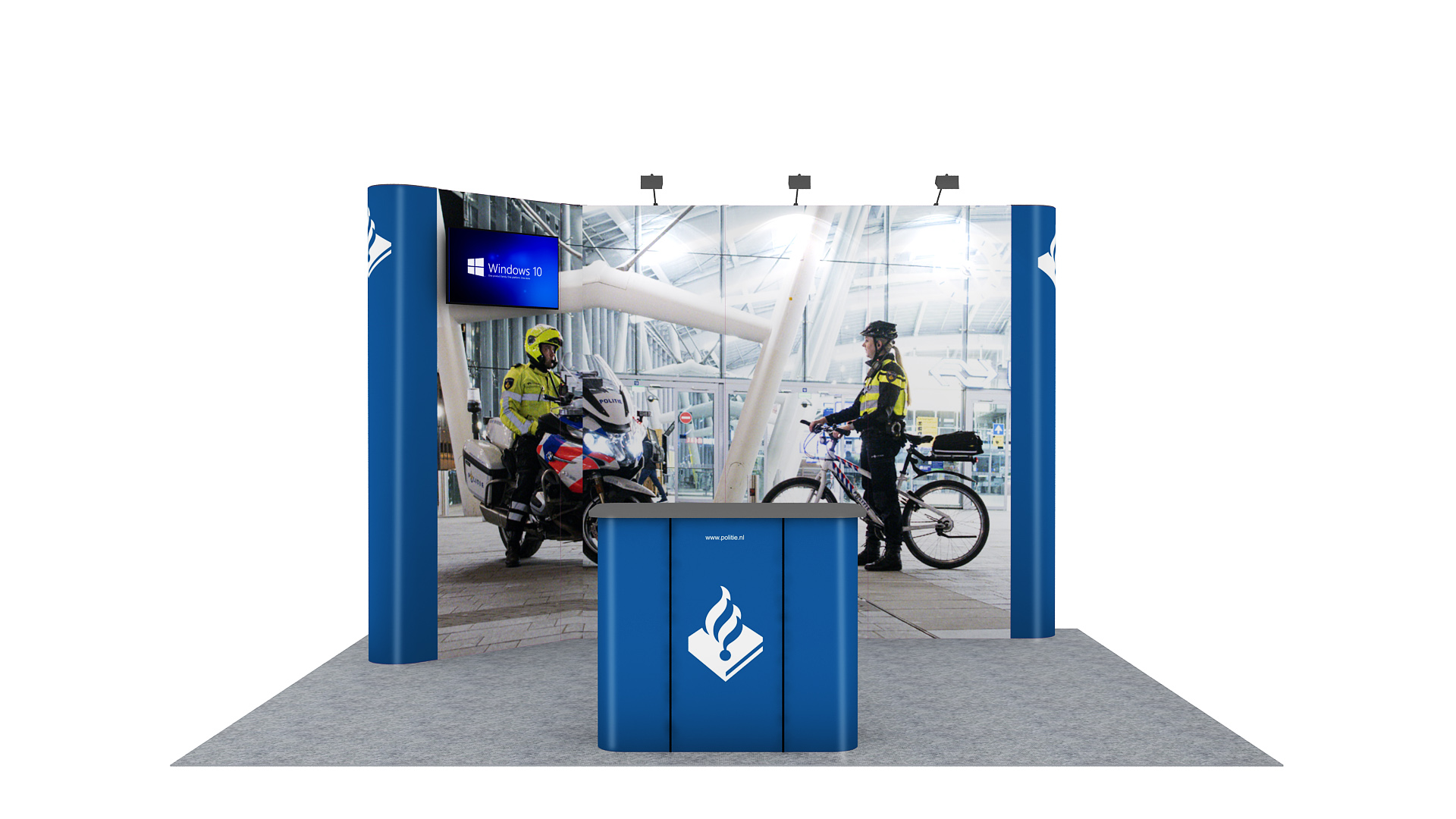 4x3M Expo Prestige Mobiele Beursstand 17