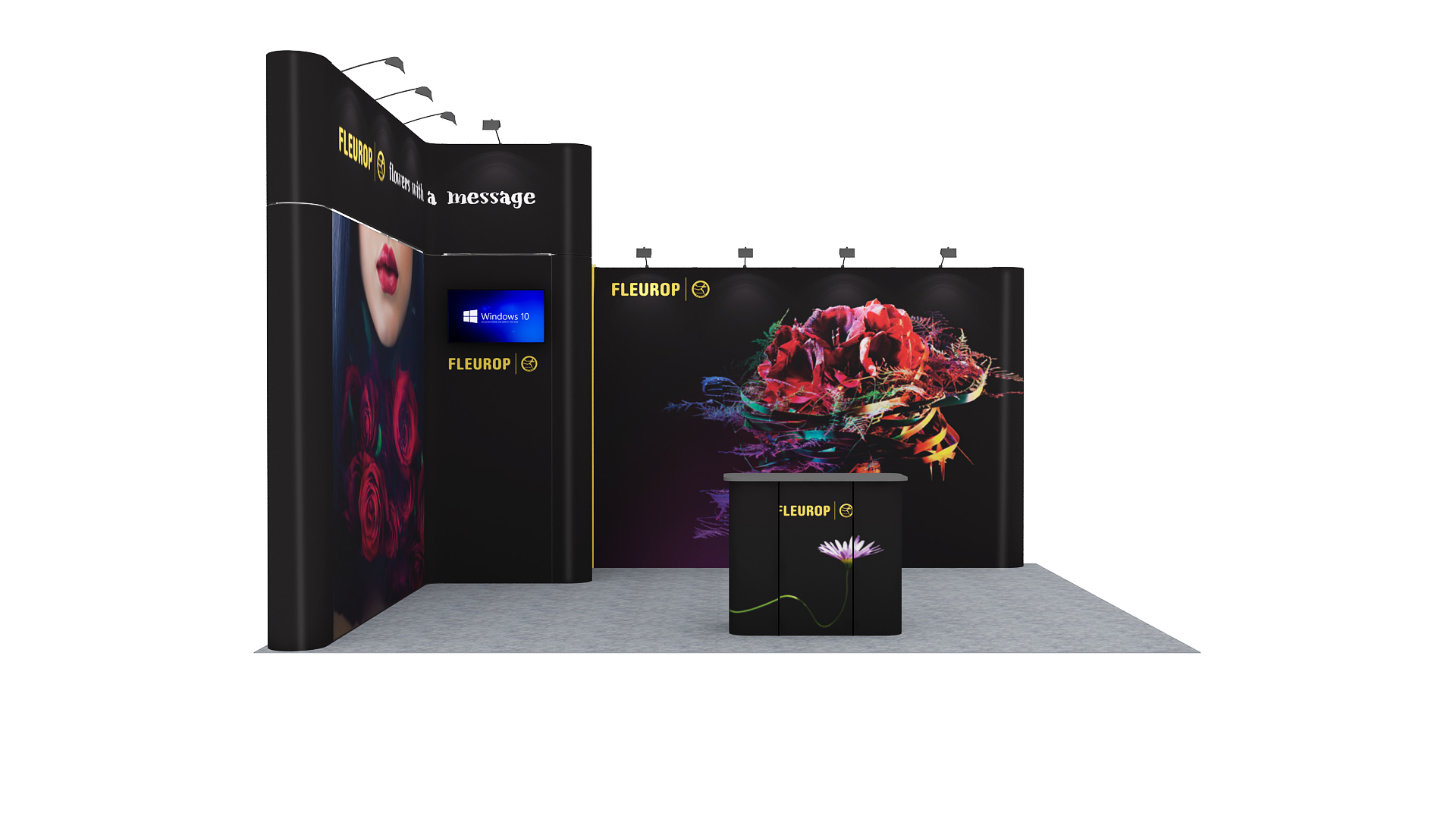 5x4M Expo Prestige Mobiele Beursstand 19