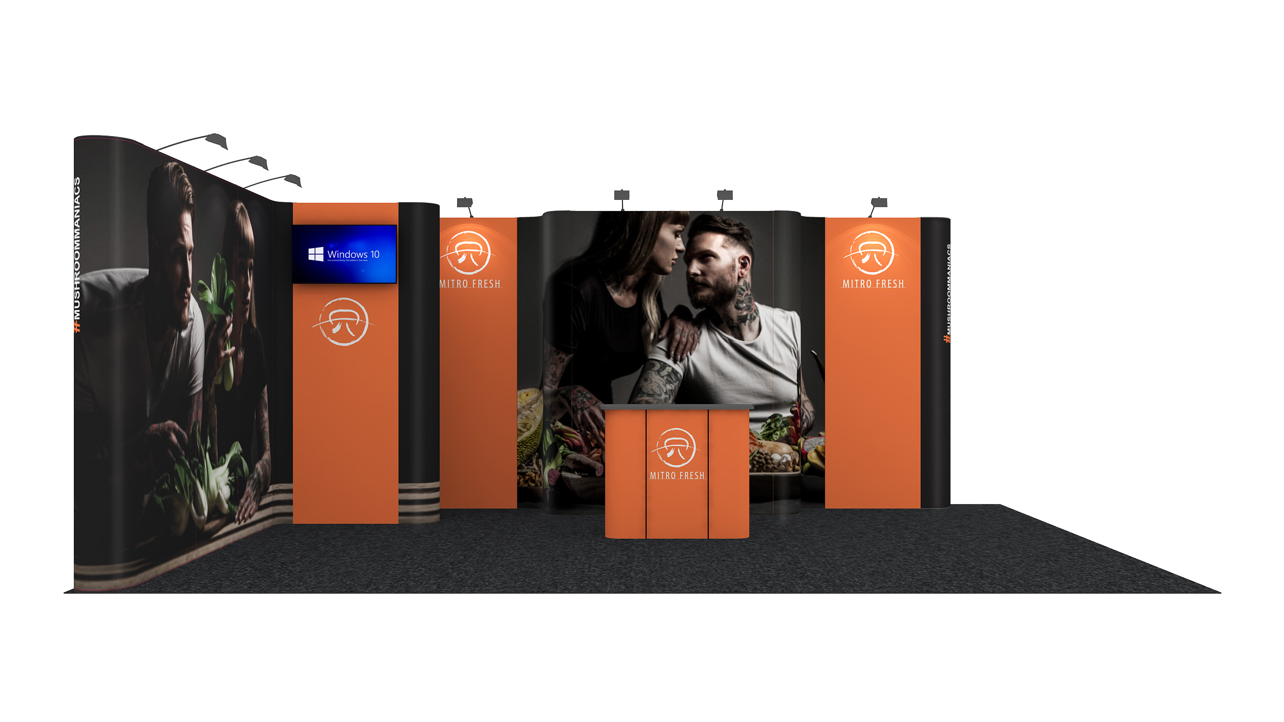 6x4M Expo Prestige Mobiele Beursstand 21