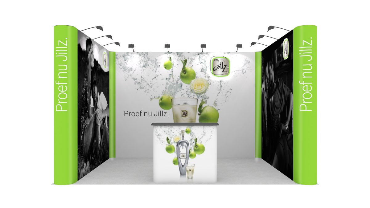 4x3M Expo Prestige Mobiele Beursstand 12