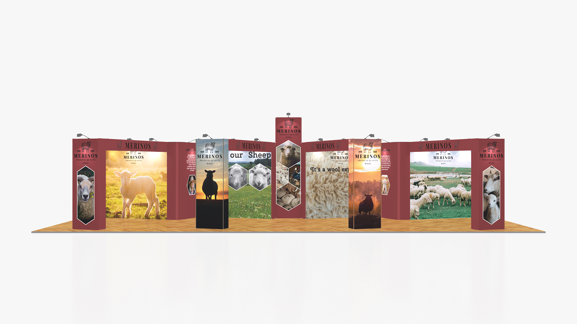 13x5M Expo Prestige Mobiele Beursstand 28